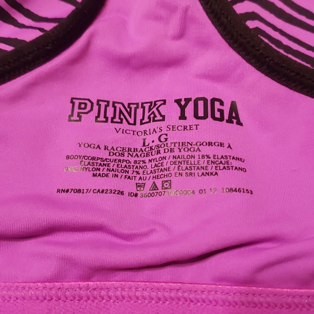 Victoria's Secret Pink Yoga Sports Bra - Picture 5 of 5